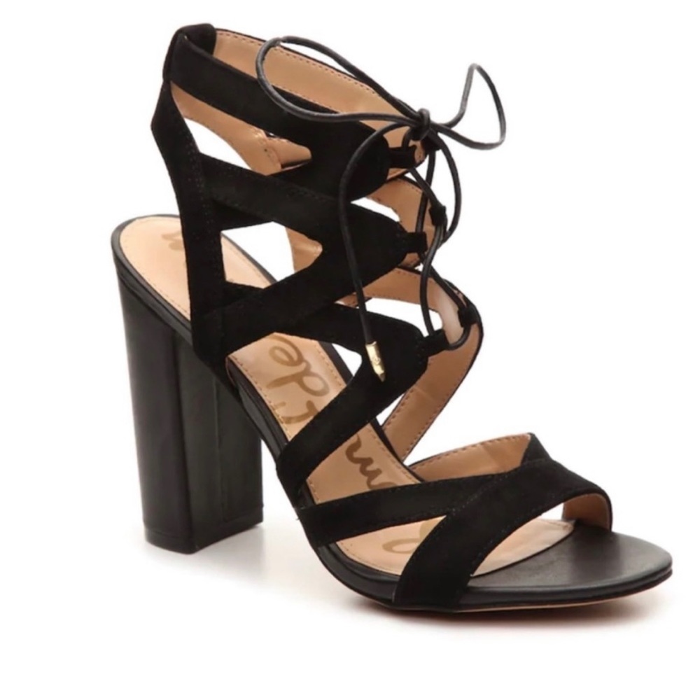 Sam Edelman Yardley Black Suede Heel